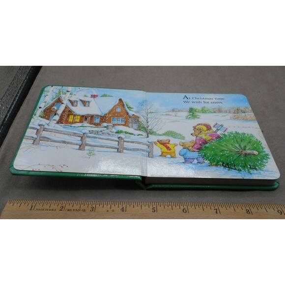 Christmas Wishes A Chubby Board Book by Alan Benjamin 1989 Little Simon - Picture 4 of 7